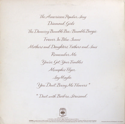 Neil Diamond – You Don’t Bring Me Flowers Vinyl LP