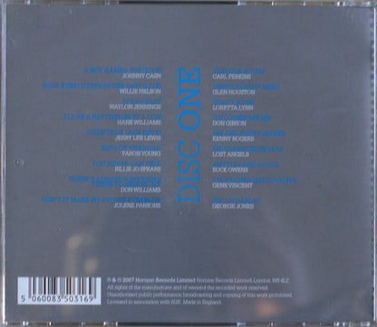 Various – The Country Outlaws (The Bad Side Of Country) Disc One CD