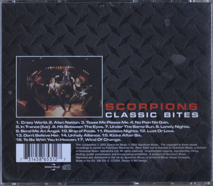 Scorpions – Classic Bites CD