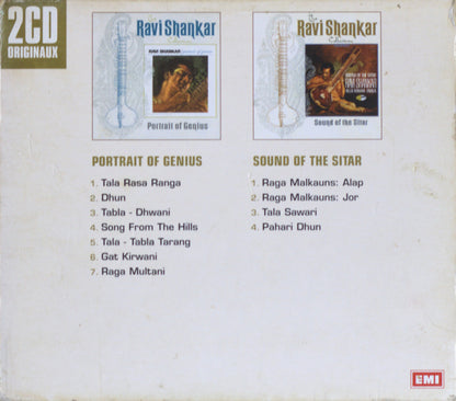 Ravi Shankar – Portrait Of Genius / Sound Of The Sitar on CD
