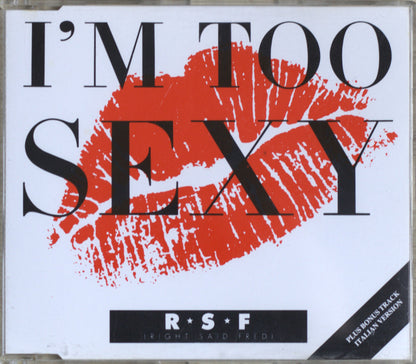 Right Said Fred – I'm Too Sexy CD