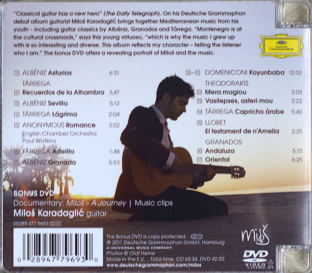 Miloš – The Guitar CD
