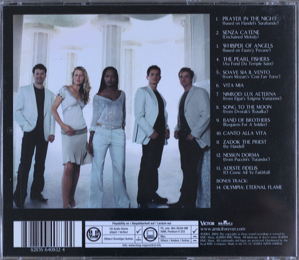 Amici Forever – The Opera Band CD