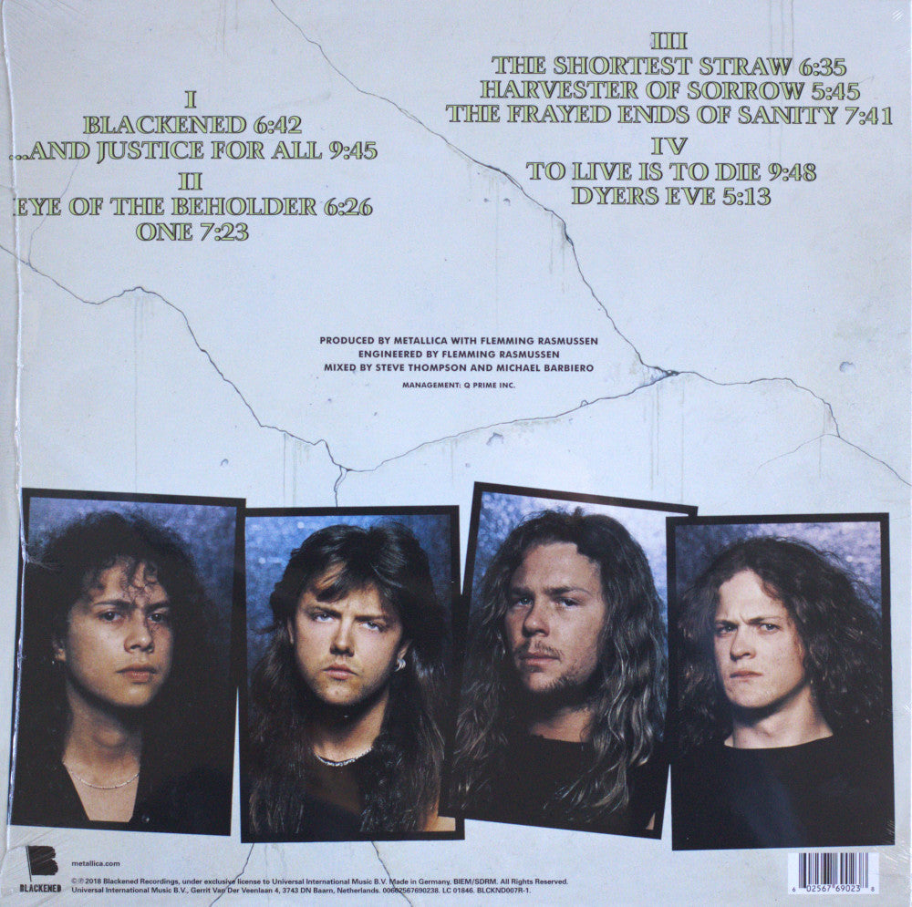 Metallica – …And Justice For All (Remastered) Vinyl LP
