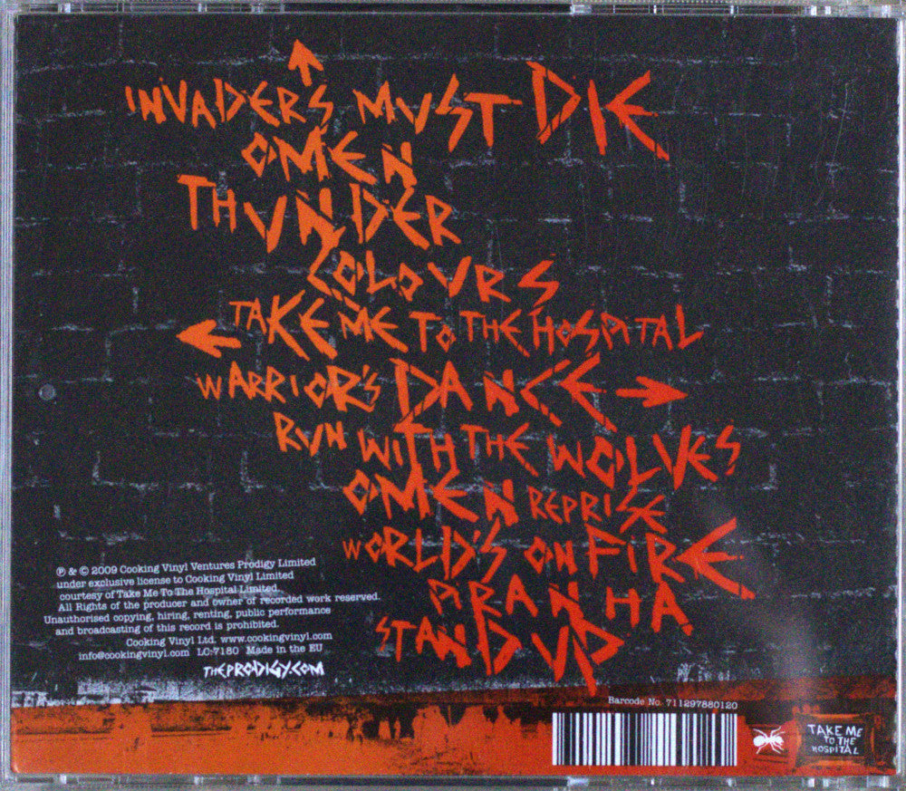 The Prodigy – Invaders Must Die CD