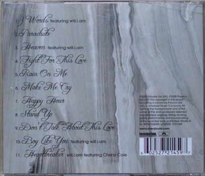 Cheryl Cole – 3 Words CD