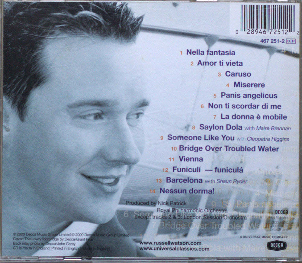 Russell Watson – The Voice CD