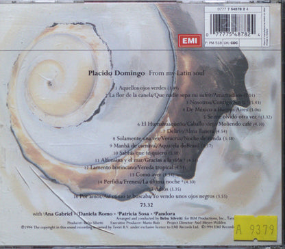 Placido Domingo – From My Latin Soul CD
