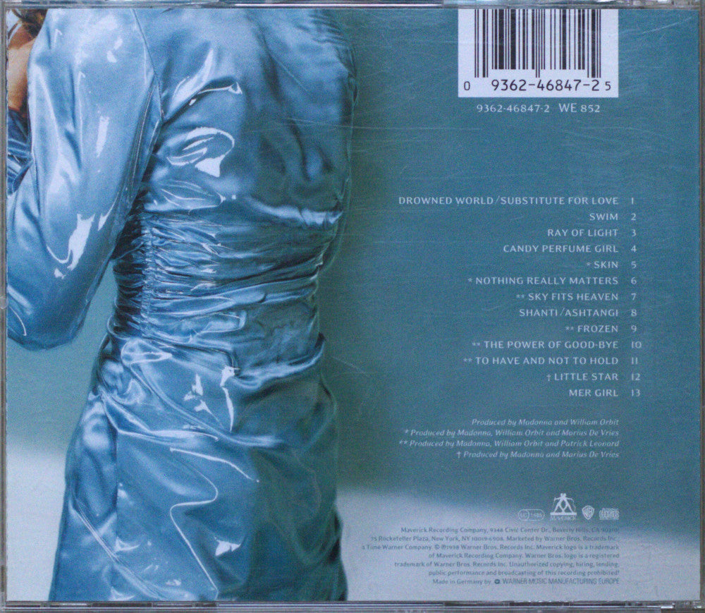 Madonna – Ray Of Light CD