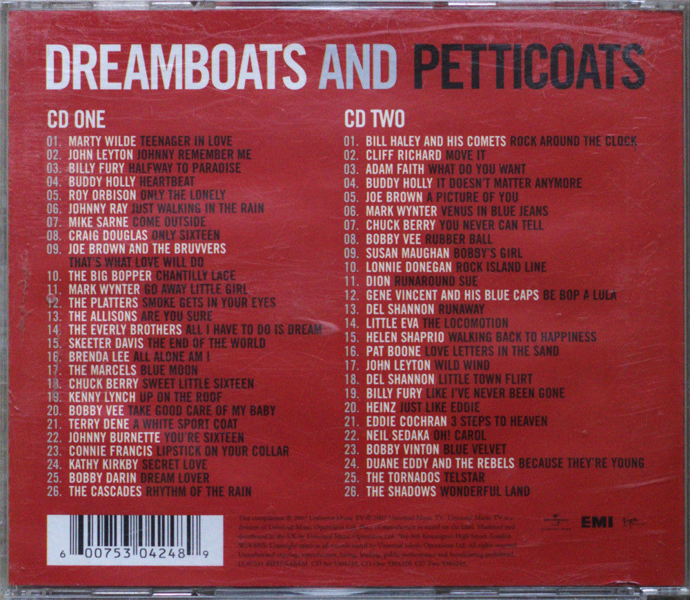 Dreamboats And Petticoats CD