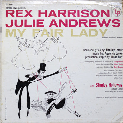 Rex Harrison & Julie Andrews – My Fair Lady Vinyl LP