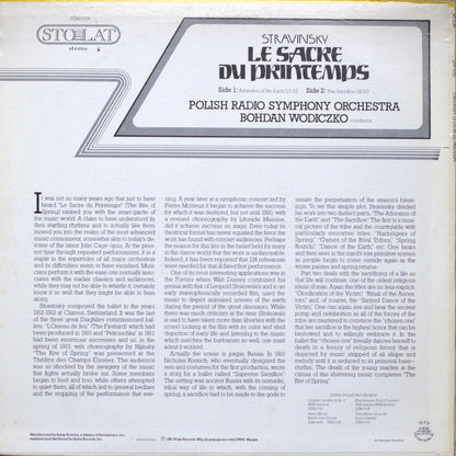 Stravinsky – Le Sacre du Printemps Vinyl LP