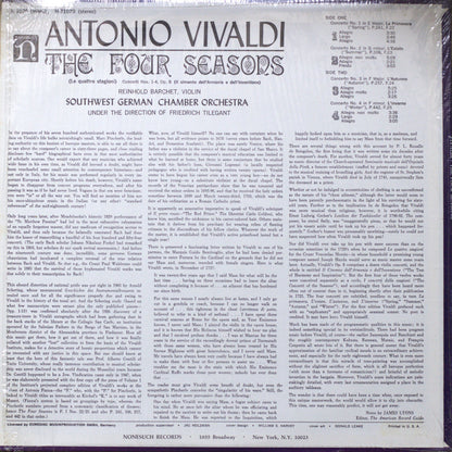 Vivaldi – The Four Seasons Vinyl LP
