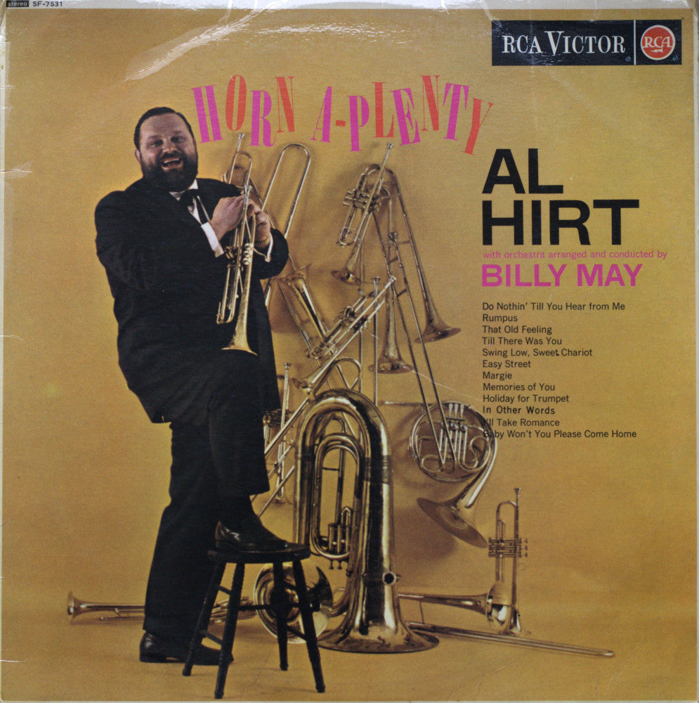 Al Hirt & Billy May – Horn A-Plenty Vinyl LP