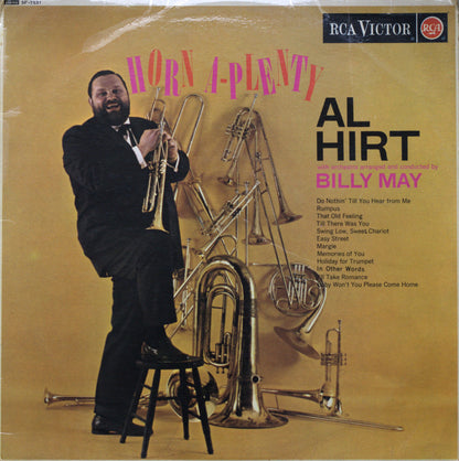 Al Hirt & Billy May – Horn A-Plenty Vinyl LP