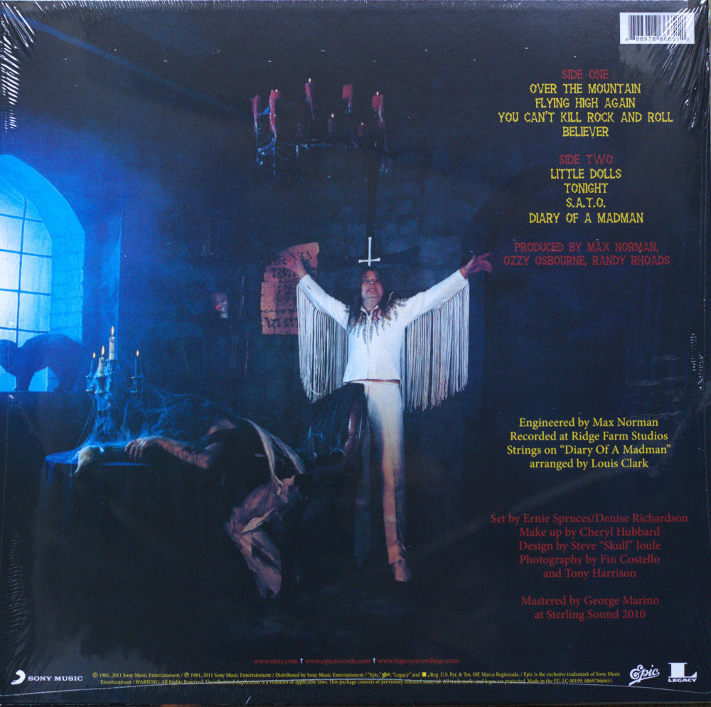 Ozzy Osbourne – Diary Of A Madman Vinyl LP