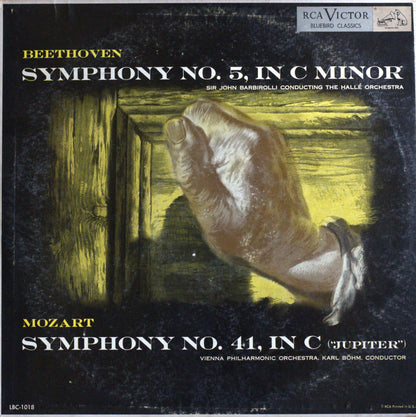 Beethoven Symphony No. 5 & Mozart Jupiter No. 41 Vinyl LP
