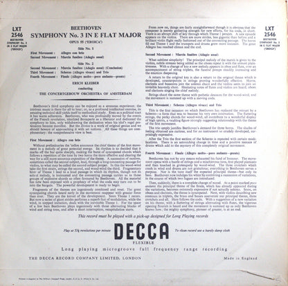 Beethoven – Symphony No. 3 “Eroica” Vinyl LP