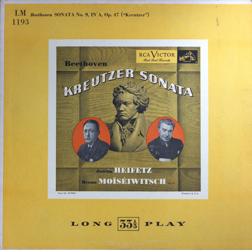 Beethoven – Kreutzer Sonata No. 9 Vinyl LP