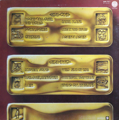 Status Quo – 12 Gold Bars Vinyl LP