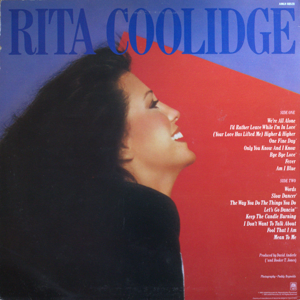 Rita Coolidge – The Very Best Of Rita Coolidge Vinyl LP