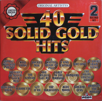 Various – 40 Solid Gold Hits Vinyl LP