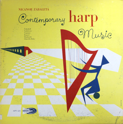 Nicanor Zabaleta – Contemporary Harp Music Vinyl LP