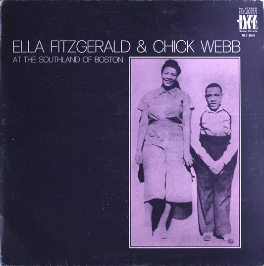 Ella Fitzgerald & Chick Webb – At The Southland Of Boston Vinyl LP