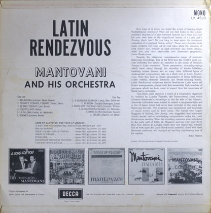 Mantovani And His Orchestra – Latin Rendezvous Vinyl LP