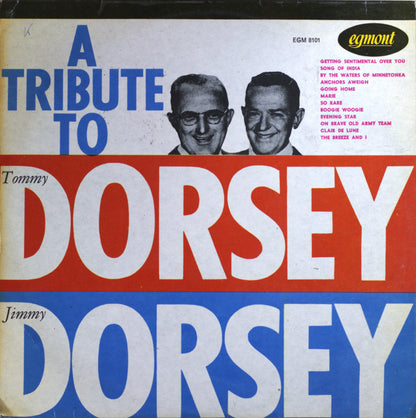 Freddy Sateriale And His Orchestra – Tribute To Tommy & Jimmy Dorsey Vinyl LP