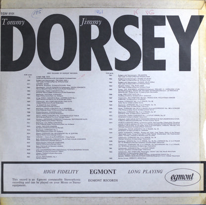 Freddy Sateriale And His Orchestra – Tribute To Tommy & Jimmy Dorsey Vinyl LP