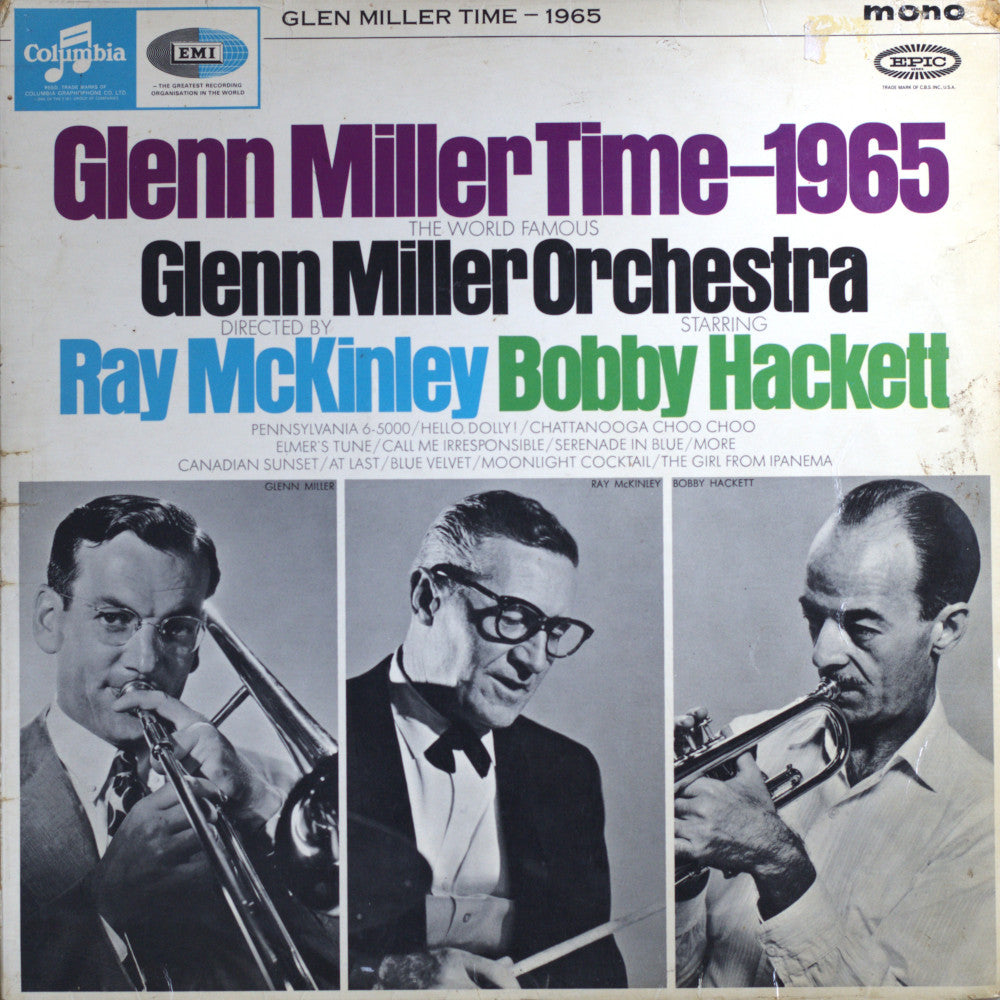 The World Famous Glenn Miller Orchestra – Glenn Miller Time 1965 Vinyl LP