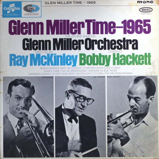 The World Famous Glenn Miller Orchestra – Glenn Miller Time 1965 Vinyl LP