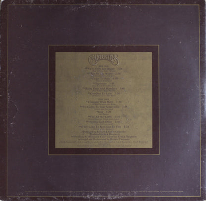 Carpenters – The Singles 1969–1973 Vinyl LP