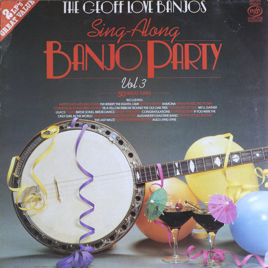 The Geoff Love Banjos – Sing-Along Banjo Party Vol. 3 Vinyl LP