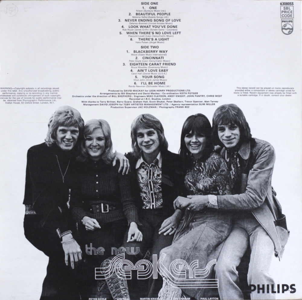 The New Seekers – Beautiful People Vinyl LP
