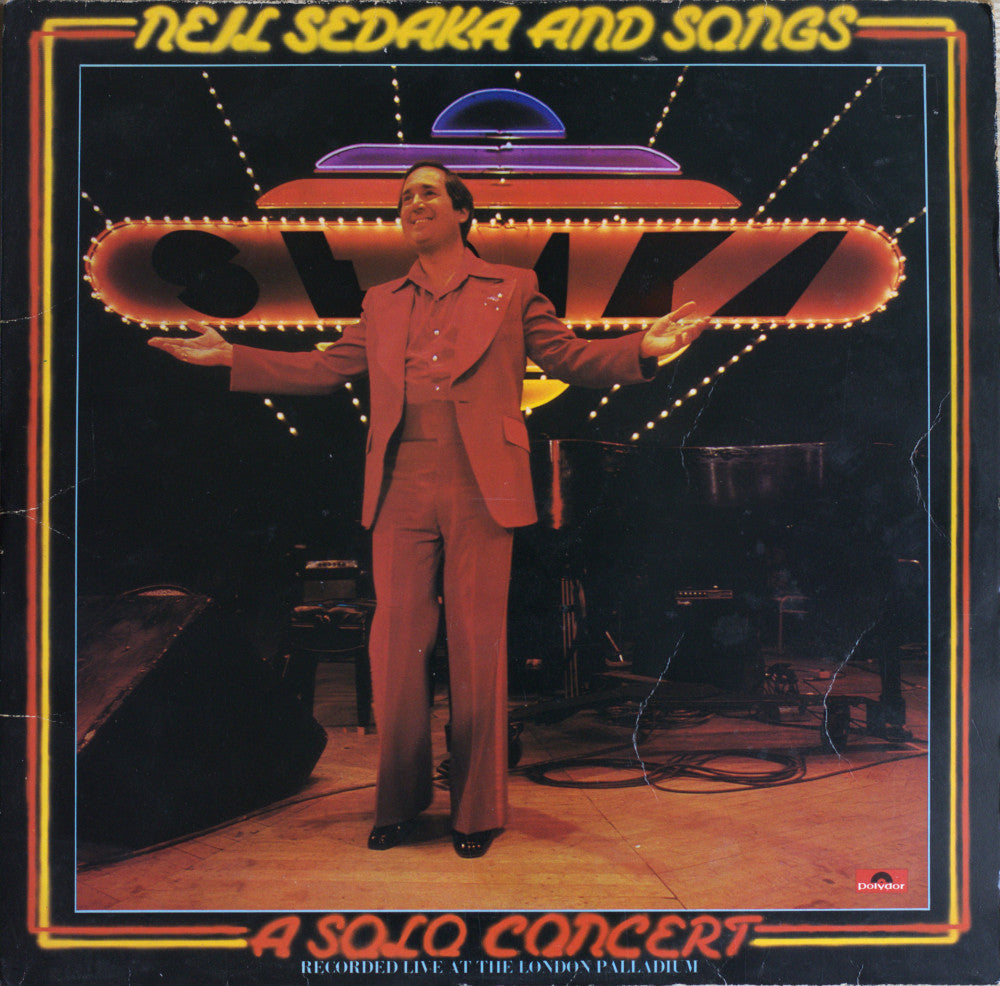 Neil Sedaka – Neil Sedaka And Songs: A Solo Concert Vinyl LP