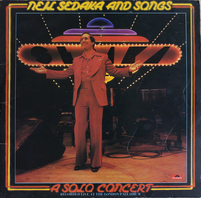 Neil Sedaka – Neil Sedaka And Songs: A Solo Concert Vinyl LP