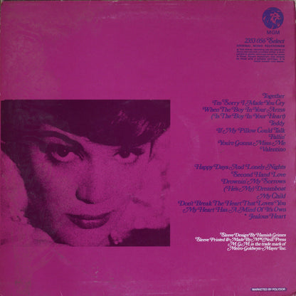 Connie Francis – Greatest Hits Vol. 2 Vinyl LP