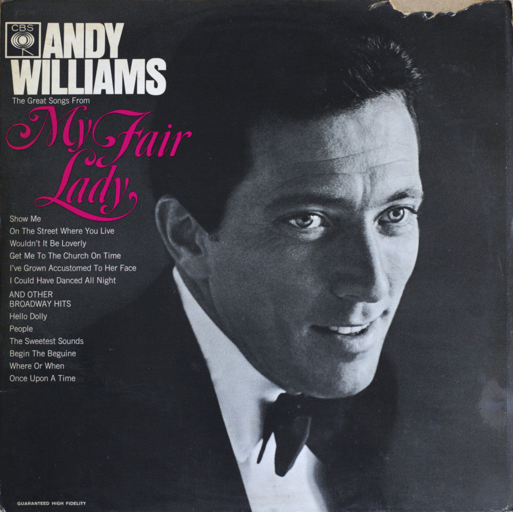 Andy Williams – Songs From My Fair Lady & Other Broadway Hits Vinyl LP