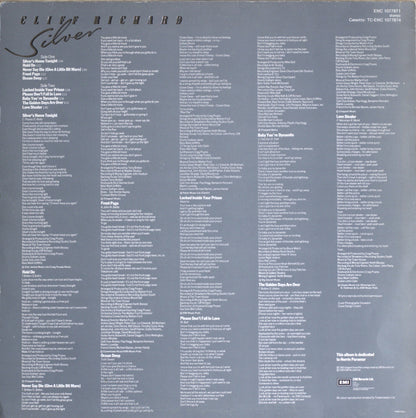 Cliff Richard – Silver Vinyl LP