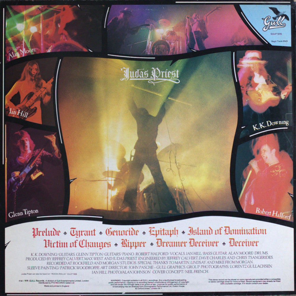 Judas Priest – Sad Wings of Destiny Vinyl LP