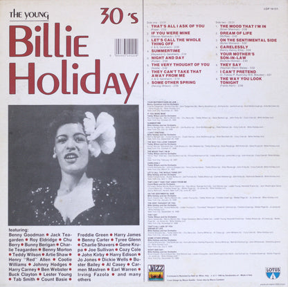 Billie Holiday – The Young Billie Holiday (30's) Vinyl LP