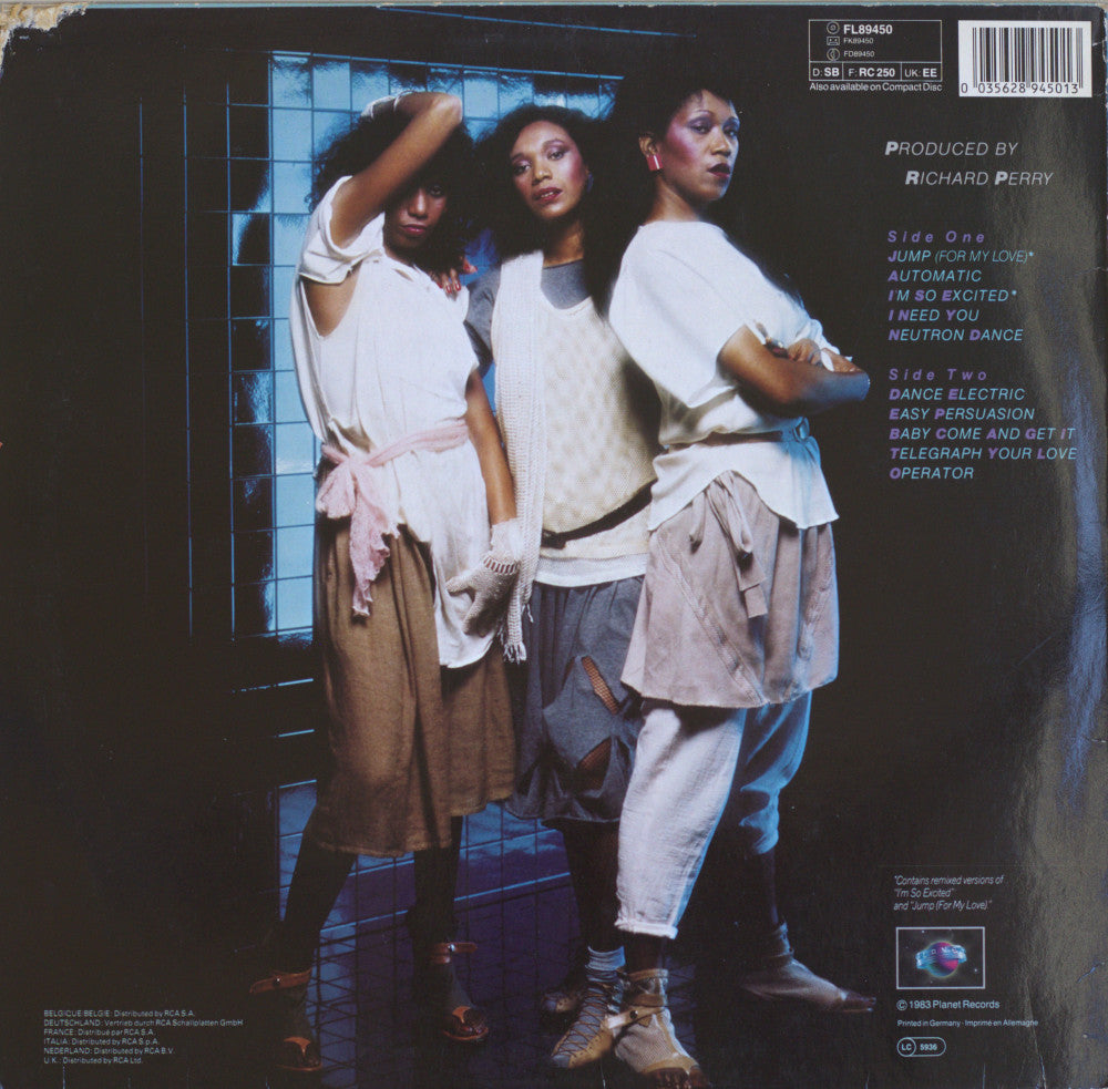 The Pointer Sisters – Break Out Vinyl LP