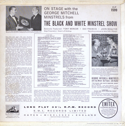 On Stage With The George Mitchell Minstrels Vinyl LP