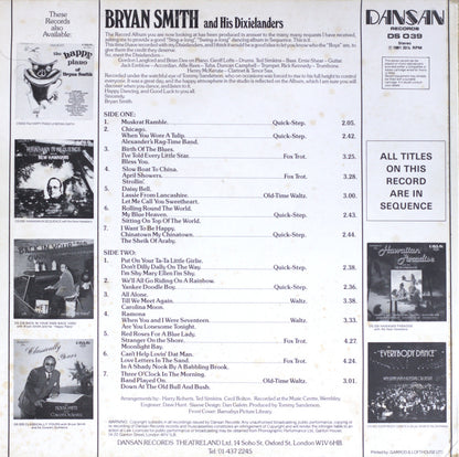 Bryan Smith And His Dixielanders – Riverboat Shuffle Vinyl LP