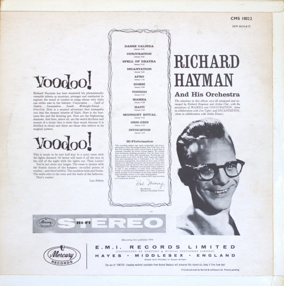 Richard Hayman And His Orchestra – Voodoo! Vinyl LP