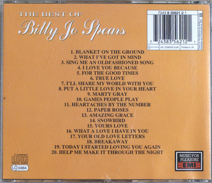 Billie Jo Spears – The Best Of Billie Jo Spears CD