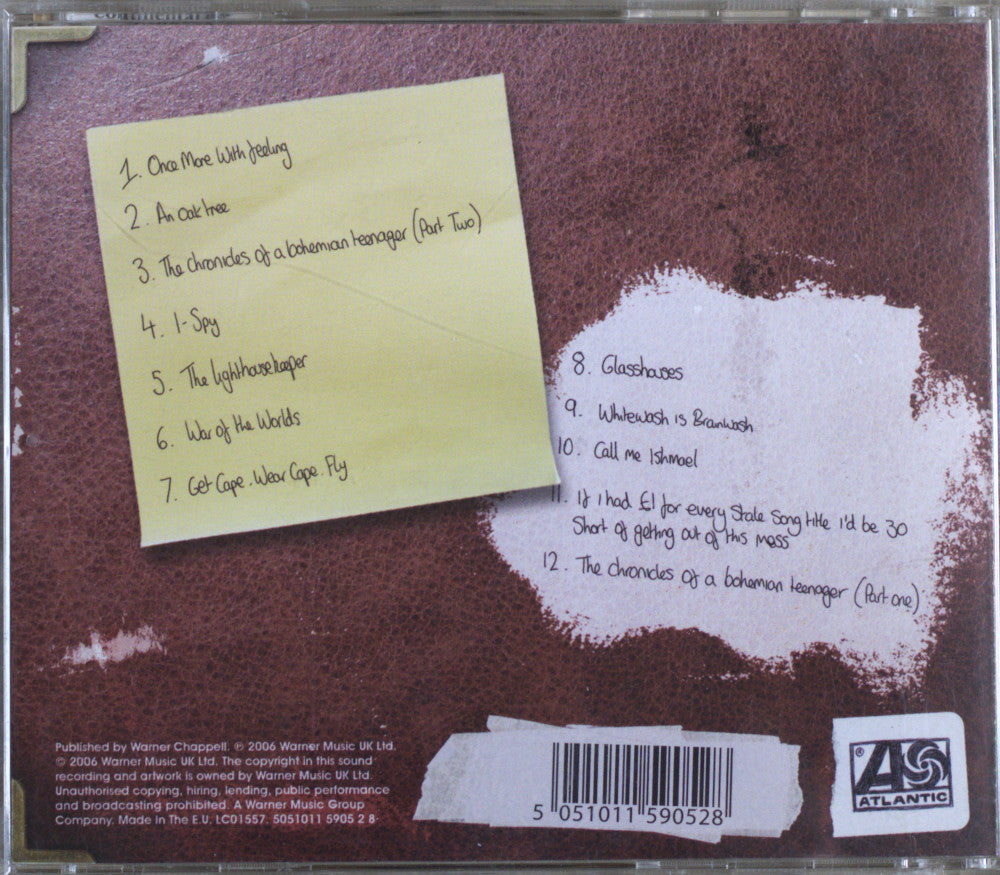 Get Cape. Wear Cape. Fly – The Chronicles Of A Bohemian Teenager CD