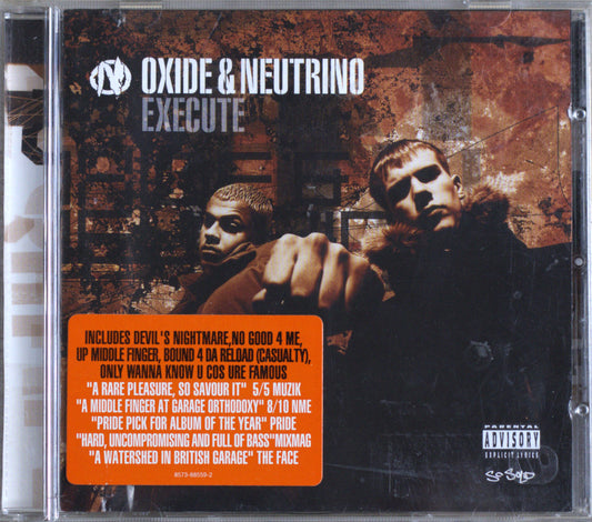 Oxide & Neutrino – Execute CD